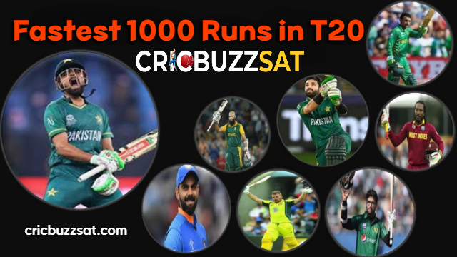 Fastest 1000 Runs in T20 | Fastest to 1000 Runs in T20